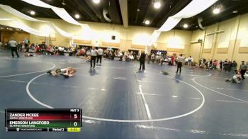 50 lbs Cons. Round 2 - Jaxon Maxfield, Davis Wrestling Club vs Moxey Neibaur, Bonneville Idaho Wrestling Club