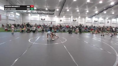 60 lbs Round 6 (8 Team) - Myles Cross, Contenders WA Blue vs Cayson Brummett, Contenders WA Green