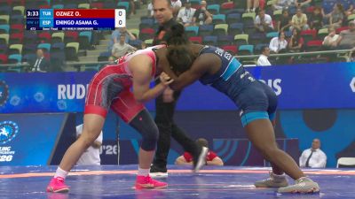 61 kg 1/2 Final - Ozdenur Ozmez, Turkiye vs Graciela Eningo Asama, Spain