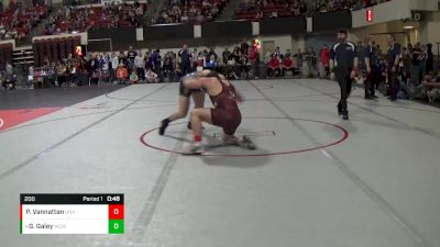 200 lbs 5th Place Match - Garret Galey, Windy City Wrestlers vs Paden Vannattan, Unattached