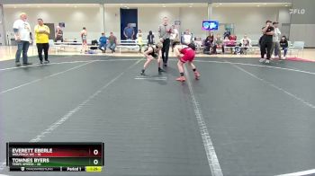 80 lbs Semis & 1st Wrestleback (8 Team) - Townes Byers, Terps Xpress vs Everett Eberle, Wolfpack WC
