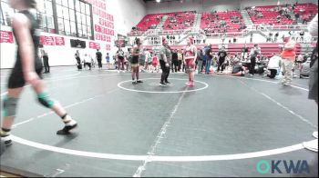 135 lbs Rr Rnd 3 - Arabella Bruce, ARDMORE TAKEDOWN CLUB vs Kiya Hartfield 3, OKC Saints Wrestling