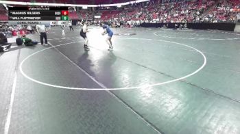 D3-285 lbs Cons. Round 1 - Magnus Hilgers, Rosholt vs Will Flottmeyer, Aquinas