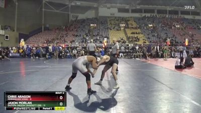 149 lbs Semis (4 Team) - Chris Aragon, Morningside (Iowa) vs Jaxon Morlan, Eastern Oregon University (OR)