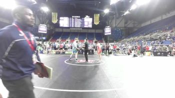 160 lbs Rnd Of 64 - Bradley Rodriguez-Little, Minnesota vs Kal-El Fluckiger, Arizona