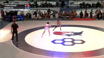 100 lbs Quarters - Ryker Leonard, Ohio vs Hudson Cox, Iowa