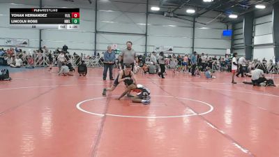 88 lbs Round 4 - 2:15pm Saturday - Lincoln Rose, Nebraska Elite vs Yohan Hernandez, Florida Elite