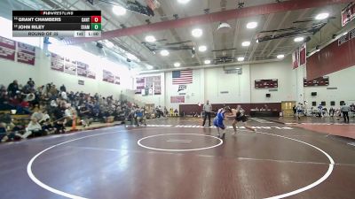 165 lbs Round Of 32 - Grant Chambers, Canton vs John Riley, East Hampton*