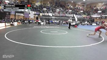 113 lbs Cons. Round 2 - Hudson Bell, Hill City HS vs Charles Thacher, Oskaloosa HS