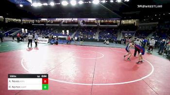 106 lbs Consi Of 16 #1 - Anthony Neves, Ashland vs Rory Norton, Hampden Charter West