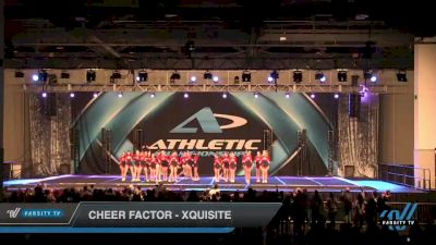 Cheer Factor - XQUISITE [2023 L4.2 Senior - Medium] 2023 Athletic Grand Nationals