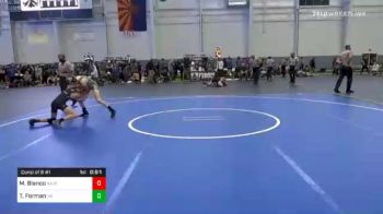 95 lbs Consolation - Max Blanco, Salem Elite vs Tobey Forman, Nevada Elite