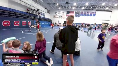 49 lbs Round 2 - Zander Enciso, Casper Wrestling Club vs Robert Zigray Iv, Touch Of Gold Wrestling Club