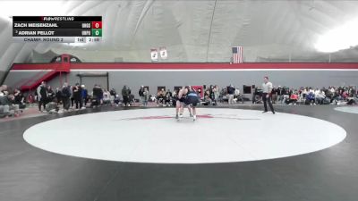 165 lbs Champ. Round 2 - Adrian Pellot, Unattached - Purdue vs Zach Meisenzahl, Unattached Glenville State