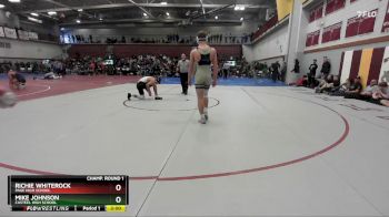 157 lbs Champ. Round 1 - Richie Whiterock, Page High School vs Mike Johnson, Casteel High School