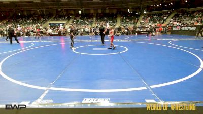 61 lbs Semifinal - Cody Brown Jr, Red Cobra Westling Academy vs AJ Puckett, Alpha Elite, Mi