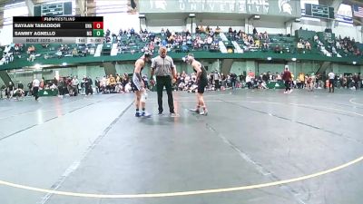 149 lbs Cons. Round 1 - Rayaan Tabaddor, Unattached vs Sammy Agnello, Michigan State