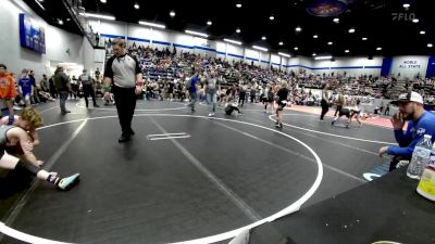 76 lbs Rr Rnd 2 - Wheston Moudy, Norman Grappling Club vs Liam Kappler, Choctaw Ironman Youth Wrestling