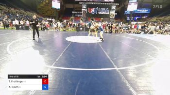 138 lbs Rnd Of 16 - Tanner Frothinger, Idaho vs Alexander Smith, Indiana