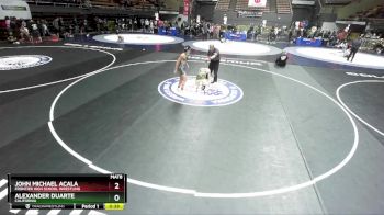 120 lbs Cons. Round 1 - Alexander Duarte, California vs John Michael Acala, Frontier High School Wrestling