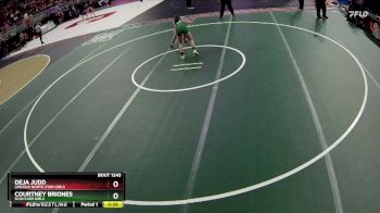 Cons. Round 2 - Deja Judd, Lincoln North Star Girls vs Courtney Briones, Schuyler Girls