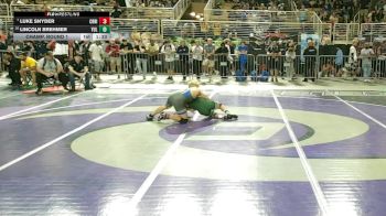 132 1A Champ. Round 1 - Luke Snyder, Crystal River vs Lincoln Brehmer, Yulee