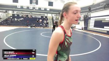 115 lbs Round 1 (4 Team) - Paxton Steele, Sisters On The Mat vs Isabella Coronado, Nevada Elite