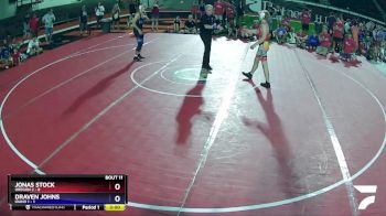 126 lbs Quarters & Wb (16 Team) - Jonas Stock, Oregon 2 vs Draven Johns, Idaho 1