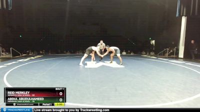 215 (HS) Finals (2 Team) - Abdul Abudulhameed, Meridian High School vs Reid Merkley, Wasatch High School