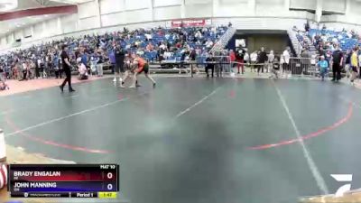 108 lbs Round 1 - Brady Engalan, MI vs John Manning, OH