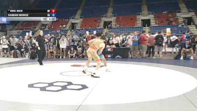 126 lbs Champ. Rd Of 64 - Eric Bice, Nevada vs Xamian Munoz, California