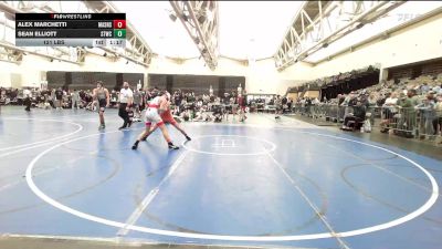 121 lbs Rr Rnd 9 - Alex Marchetti, Mat Assassins Black vs Sean Elliott, Shore Thing Surf