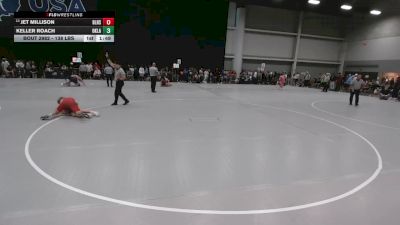 138 lbs Champ. Rd Of 64 - Jet Millison, Basehor-Linwood High School Wrestling vs Keller Roach, Oklahoma
