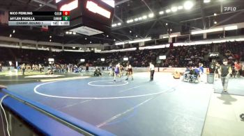 215 lbs Champ. Round 1 - Nico Femling, Cle Elum-Roslyn vs Jaylen Padilla, Sumner