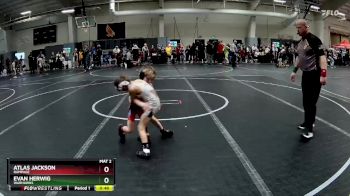 40 lbs 3rd Place Match - Evan Herwig, Warhawks vs Atlas Jackson, Rampage