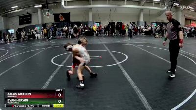 40 lbs 3rd Place Match - Evan Herwig, Warhawks vs Atlas Jackson, Rampage