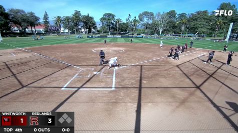 Replay: Whitworth vs Redlands | Mar 22 @ 3 PM