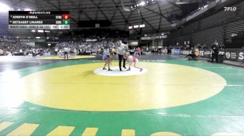 Girls 3A 120 lbs Champ. Round 1 - Jordyn O`Neill, Stanwood (Girls) vs Betsabet Linares, Sedro-Woolley (Girls)