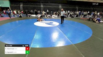 126 lbs Consi Of 8 #1 - Kyle Sieminski, Sweet Home vs Brenden Agcaoili, Slam Academy