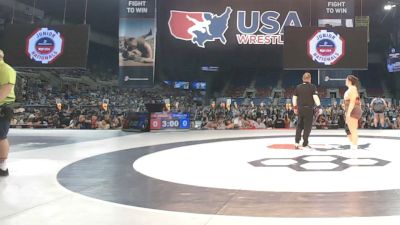 235 lbs Champ. Rd Of 32 - Shelby Wells, Texas vs Peyton Mullin, New York