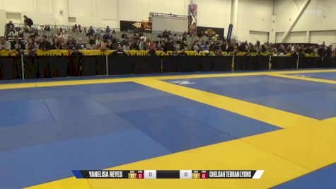 Chelsah Terran Lyons vs Yanelisa Reyes 2024 World IBJJF Jiu-Jitsu No-Gi Championship