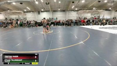 138 lbs Cons. Round 1 - Ethan Tillinghast, Windsor vs Tristan Yager, Castle View