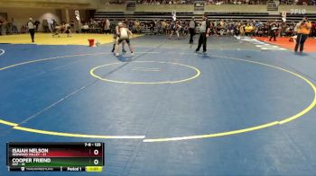 125 lbs Champ. Round 1 - Cooper Friend, DGF vs Isaiah Nelson, Redwood Valley