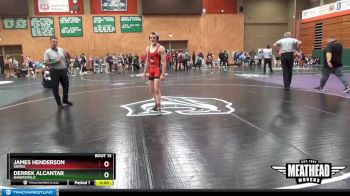 133 lbs Champ. Round 1 - Derrek Alcantar, Bakersfield vs James Henderson, Sierra