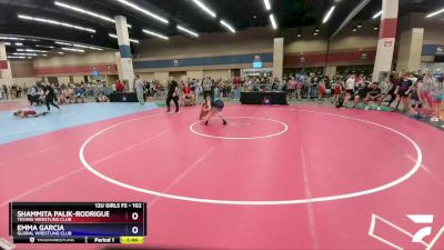 102 lbs Round 1 - Shammita Palik-Rodriguez, Texans Wrestling Club vs Emma Garcia, Global Wrestling Club