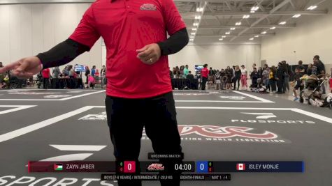 Isley Monje vs Zayn Jaber 2025 ADCC Niagara Open