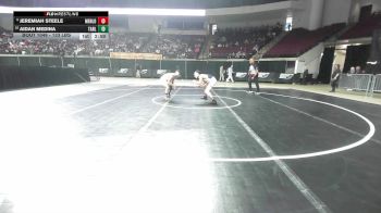 133 lbs 3rd Place - Jeremiah Steele, Menlo vs Aidan Medina, Tarleton State