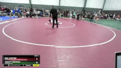 114-120 lbs Round 2 - Trinity Brogan, Washington vs Ava Cartier, Thunder Mountain Wrestling Club