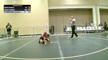 69 lbs Round Of 16 - Keith Garcia, The Valley WC vs Brady Garcia, Mantanona TC