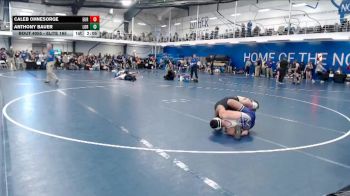 Elite 165 lbs Cons. Round 2 - Caleb Ohnesorge, Eureka vs Anthony Bauer, Loras
